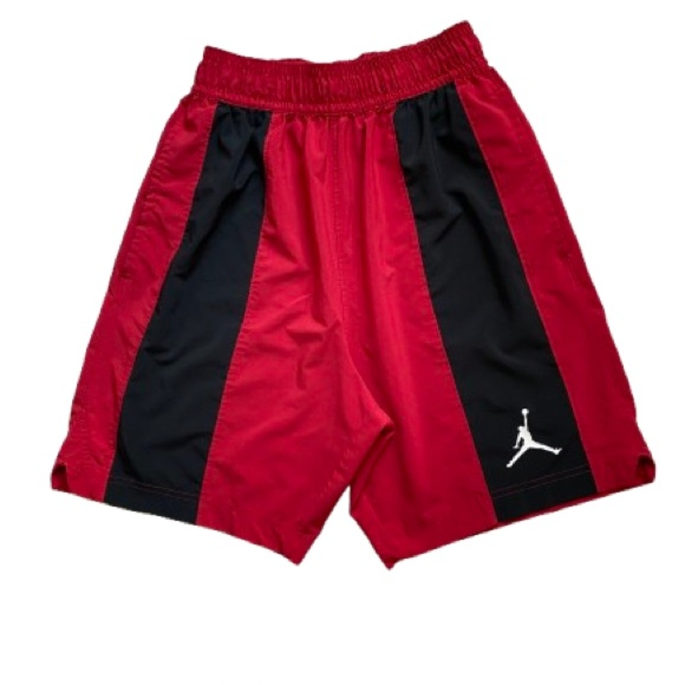 Men’s Jordan Black and Red Shorts